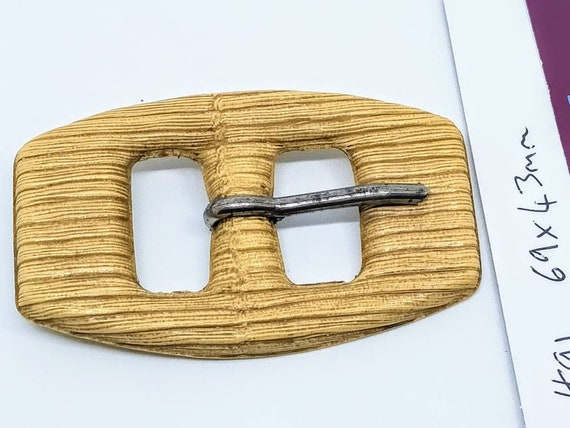 Belt Buckle New Old Stock Crown Originals Buckle Vintage 1970s No Sew Belt Buckle Crafters Buckle