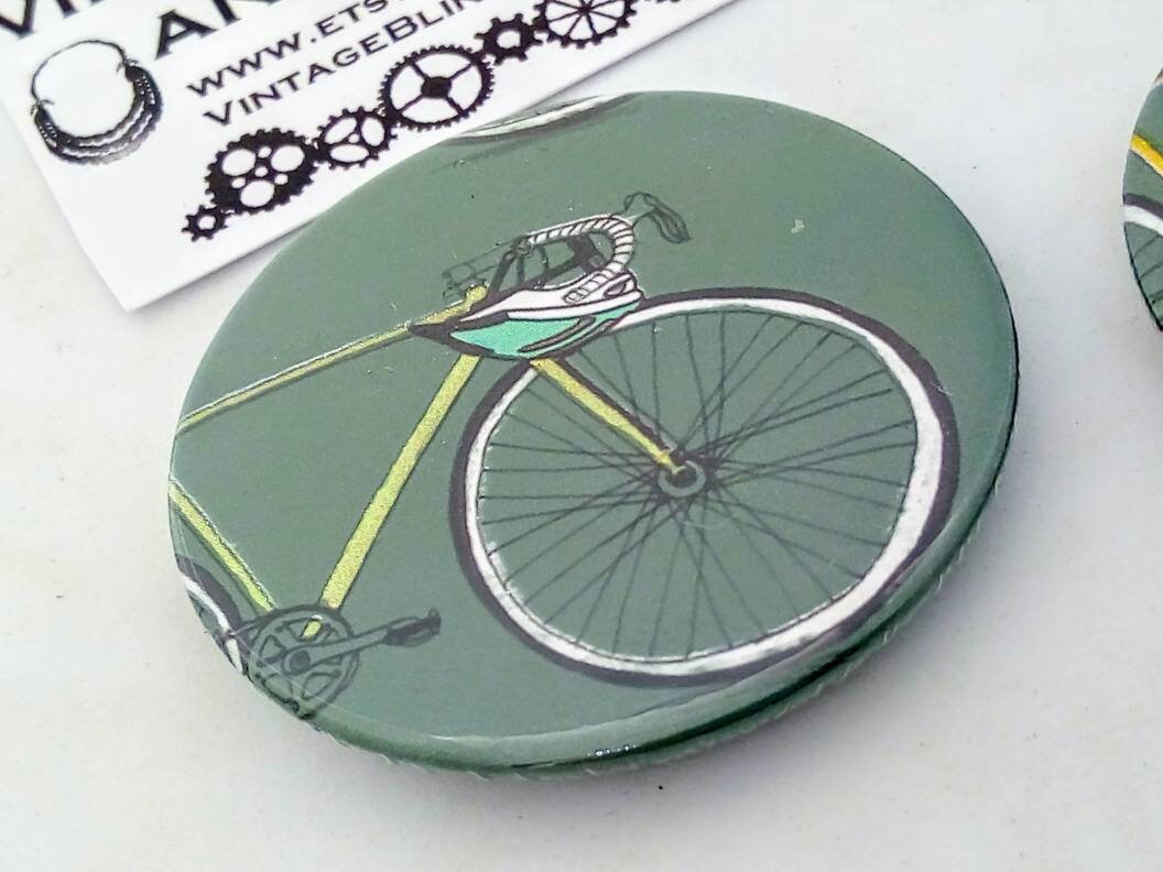 Green bicycle bicycle fridge bike bike Etsy