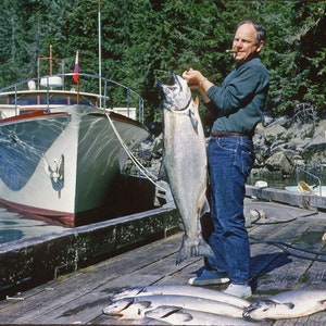 Fishing Trip to Alaska  - Yacht - Chinook Salmon - 1960&#39;s