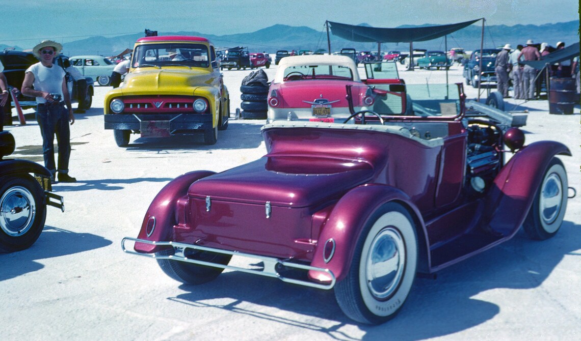 1950's Bonneville Salt Flats Racing - Drag Racing - Dragsters - Hot ...