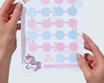 Potty Training Chart with Reward System: Toddler Bathroom Routine (Printable PDF Download