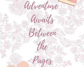 Kindle Paperwhite Background Insert • Adventure Quote (Digital Download)