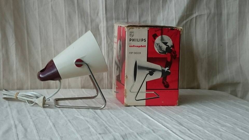 Philips Infraphil HP3603 Infrared Lamp Relieve Aches and Pain