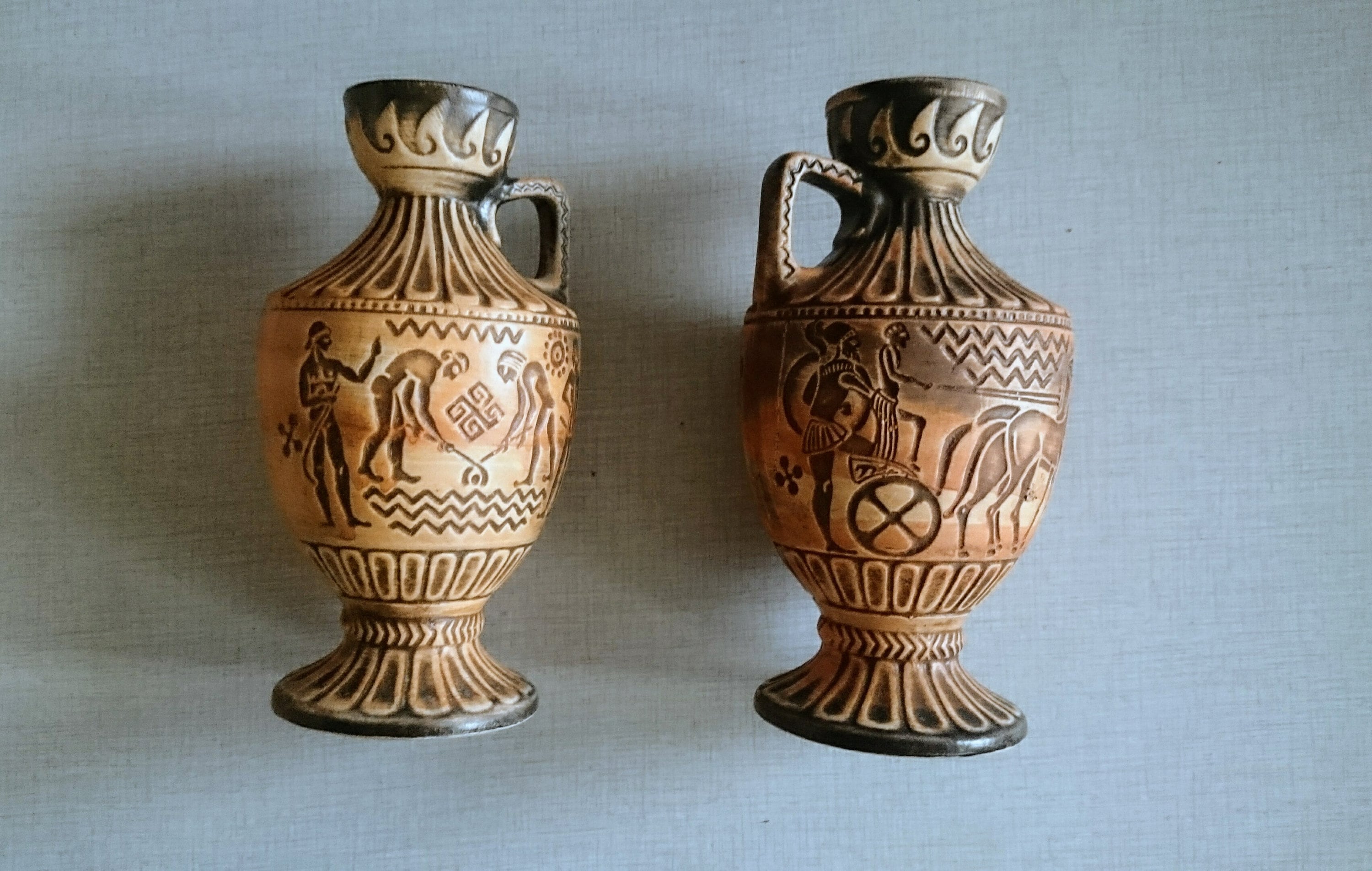 Egyptian design vase - Etsy 日本
