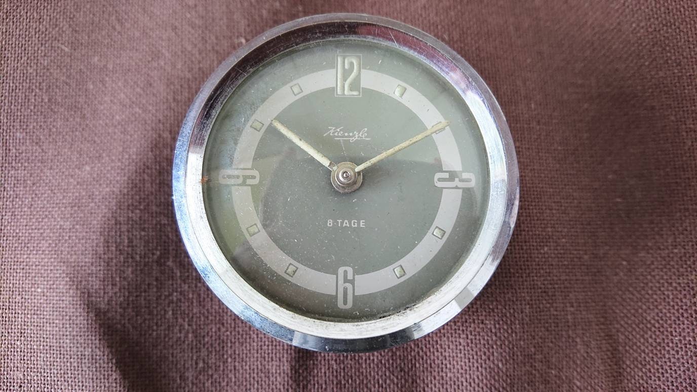 KIENZLE 8 TAGE PKW uhr auto klok car clock 1950's OPEL - Simons