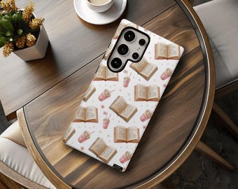 Bookish Tough Phone Case | Cozy Reader