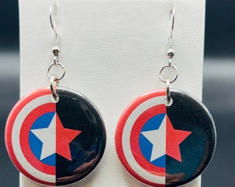 Stucky Button Earrings