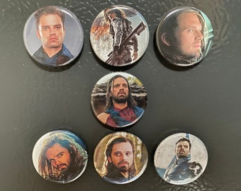 Bucky Barnes Magnet Set