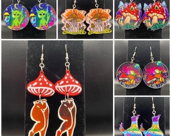 Groovy Dangle Earrings