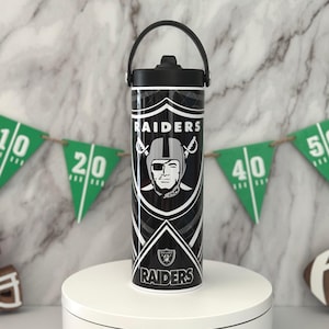 Las Vegas Raiders Stainless Steel Tumbler 20 oz.