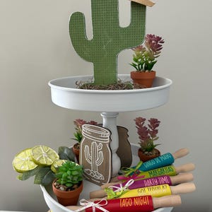 Plateau décoratif à plusieurs niveaux Cinco de Mayo