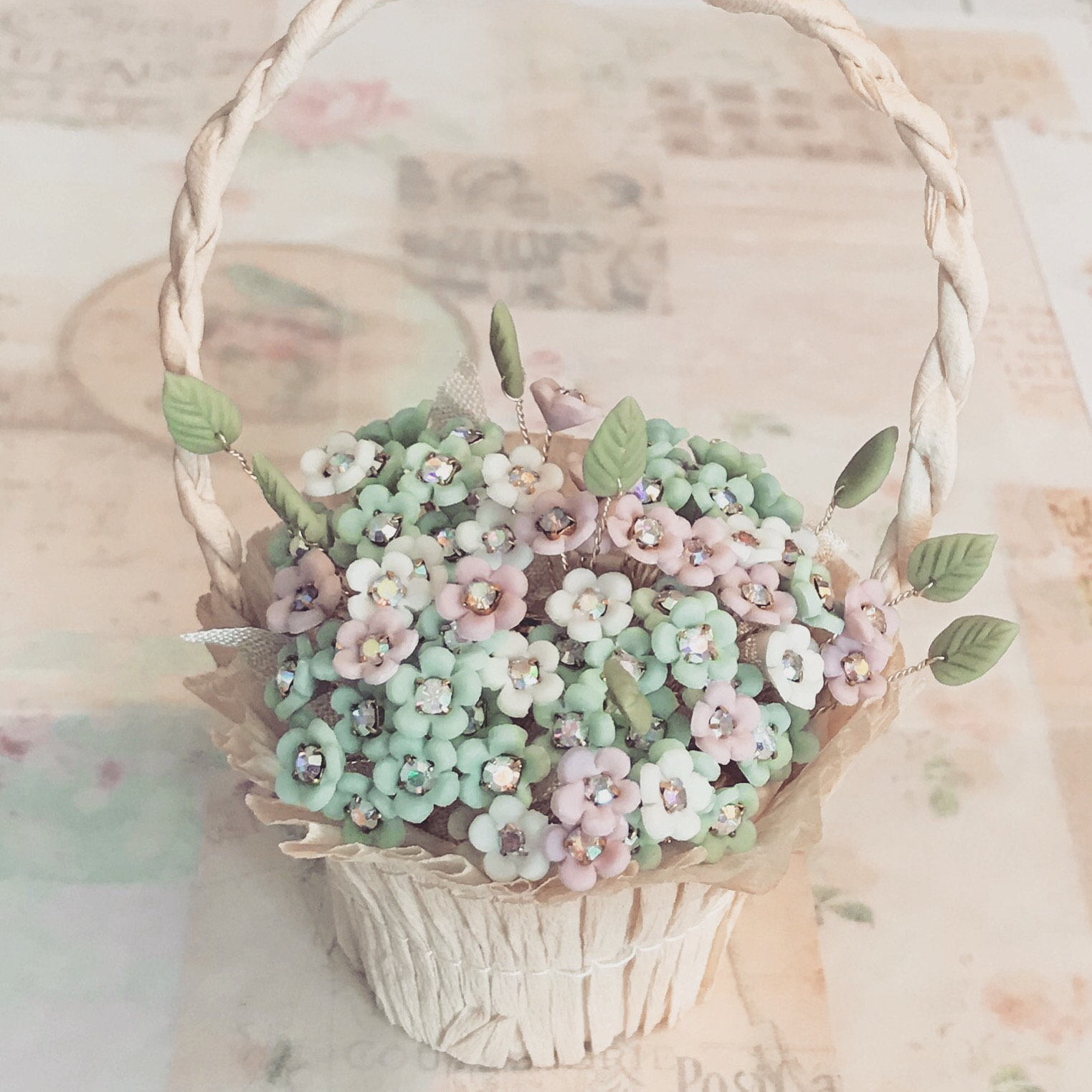 Porcelain Flower フローラルバスケット 9849023a31485c530eca0b933fa6fd