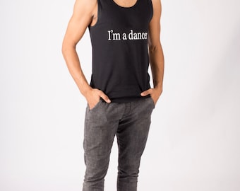 Io sono il serbatoio di un ballerino uomo