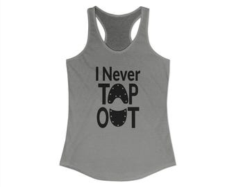 Camiseta sin mangas de espalda cruzada Ideal para mujer