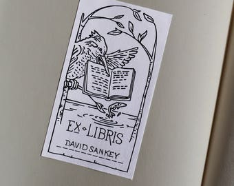 Kingfisher Book Plates / Ex Libris (Pack of 6)