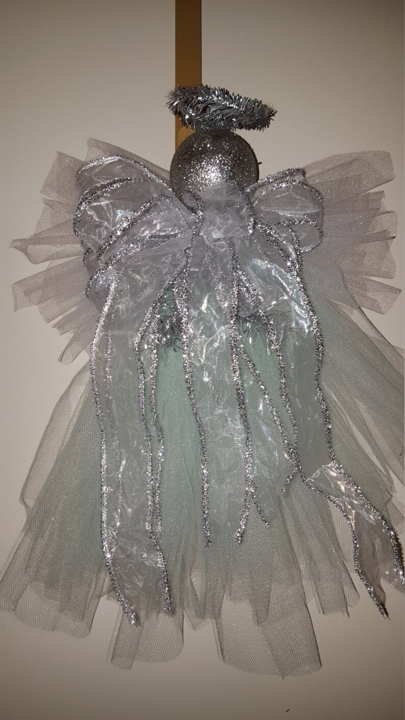 Madetoorder Handmade Angel Tulle Angel Angel Wall Decor Etsy
