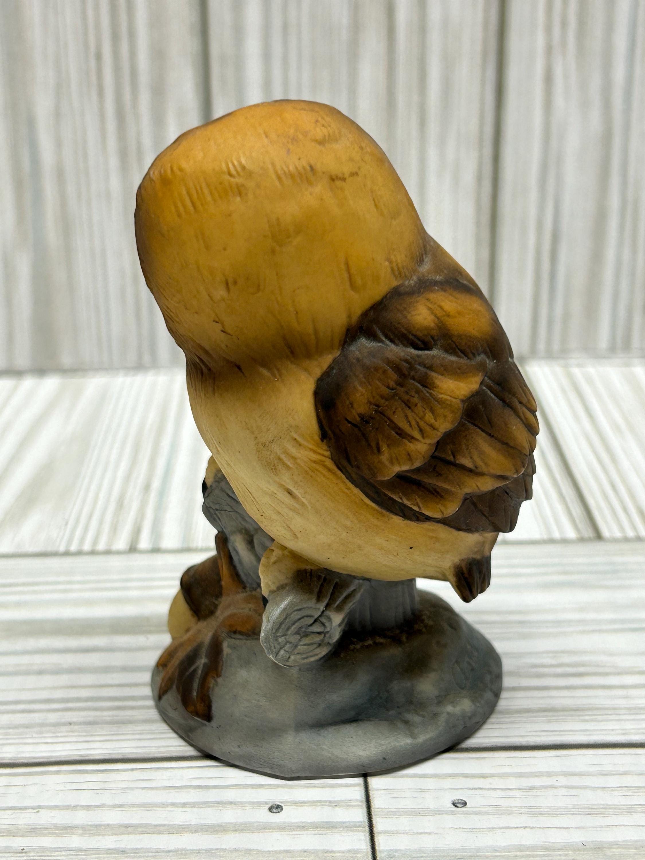 Vintage Andrea by Sadek Ceramic Owl Figurine #9602 Made in