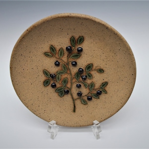 Blueberries Plate