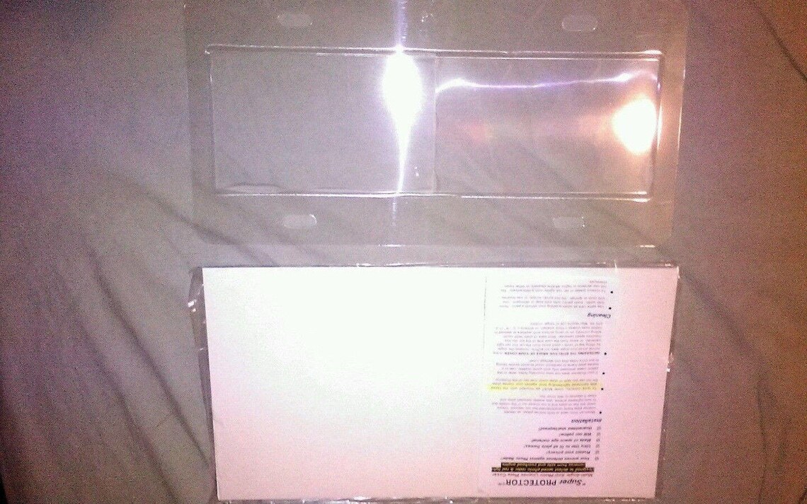 Red Light Camera License Plate Blocker Clear Cover LPR Car or Etsy