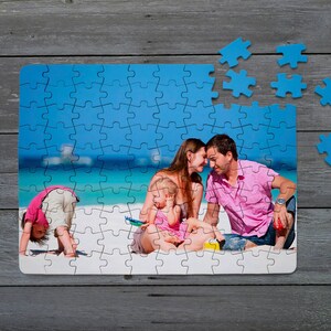 Personalized Photo Puzzle, Custom Photo Puzzle, Birthday Gift, Create Your Own Puzzle, Christmas Gift, Jigsaw Puzzle, Cardboard, Cool Gift