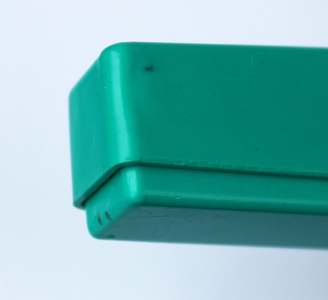 Vintage Soviet travel child toothbrush case / emerald green Etsy