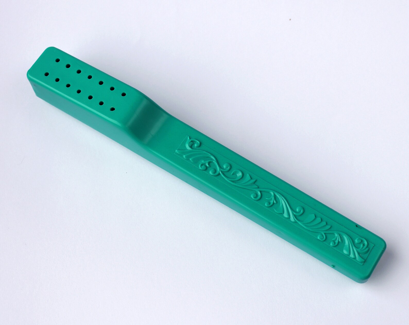 Vintage Soviet travel child toothbrush case / emerald green Etsy