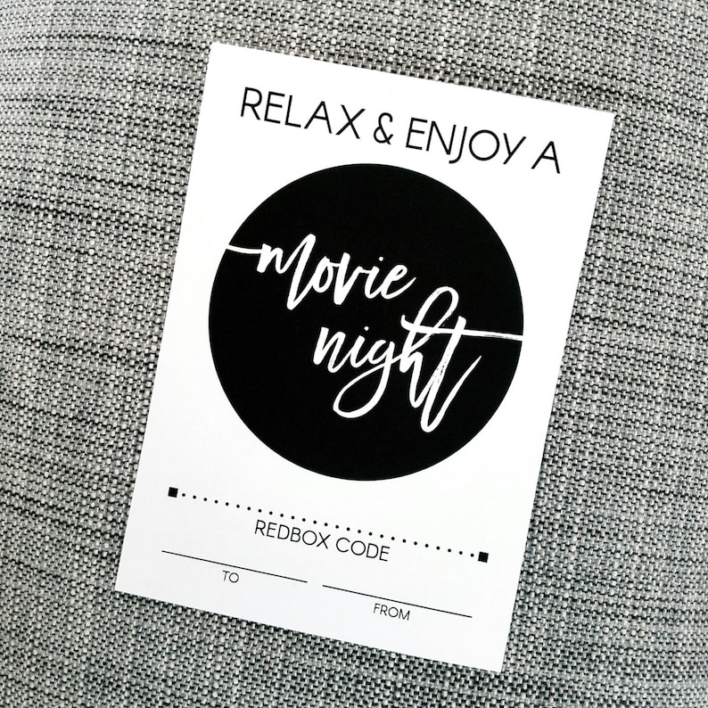Printable Love a Video clip Evening Redbox Reward Card Holder - for All Cases - Ultimate Moment Deliver - Revolutionary - Thank By yourself - Monochrome - Electronic photograph about Redbox Printable Gift Certificate identified as Printable Appreciate a Video Night time Redbox Present Card Holder - for All Situations - Past Instant Offer - Impressive - Thank Your self - Monochrome - Electronic
