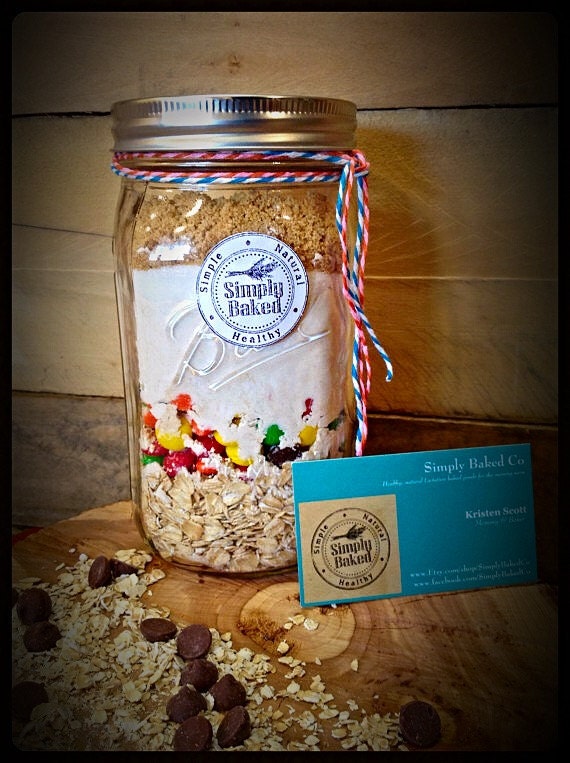 LACTATION COOKIE MIXJar Milk Makers Lactation Cookie Etsy