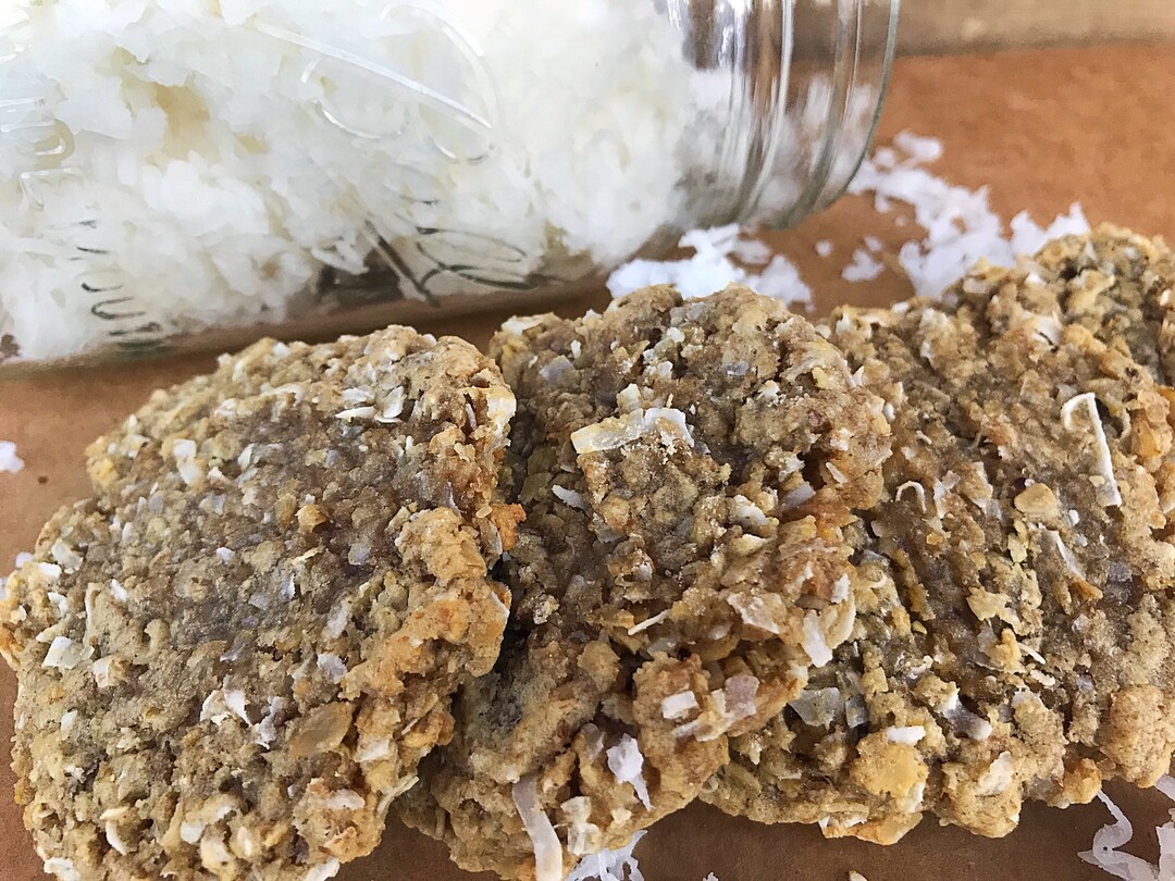 COCONUT Lactation Cookies Brewers Yeast Homemade Macaroons New Mom Cookie Gifts Breastfeeding