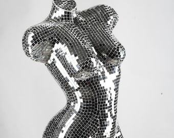 Mirror mosaic mannequin. Made in Ukraine!