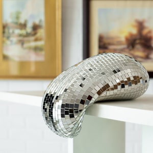 Melted disco ball. Made in Ukraine!