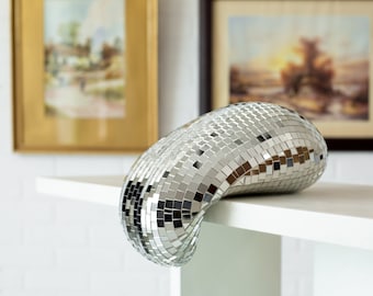 Melted disco ball. Made in Ukraine!