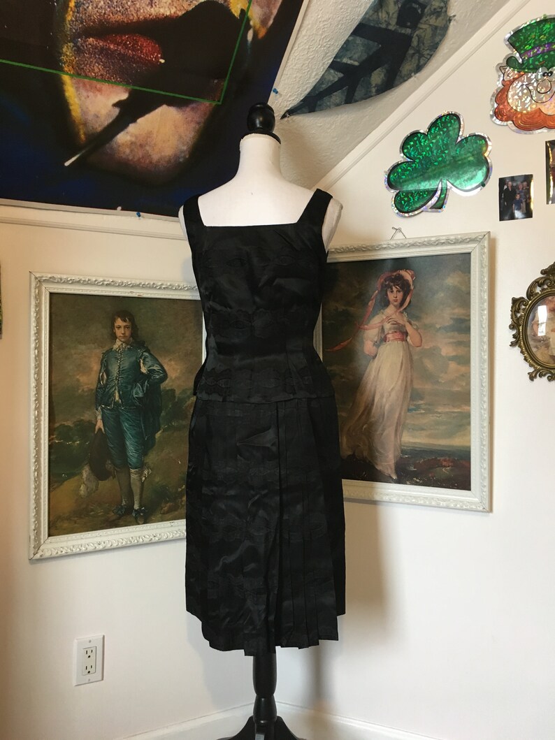 cocktail blouse and skirt
