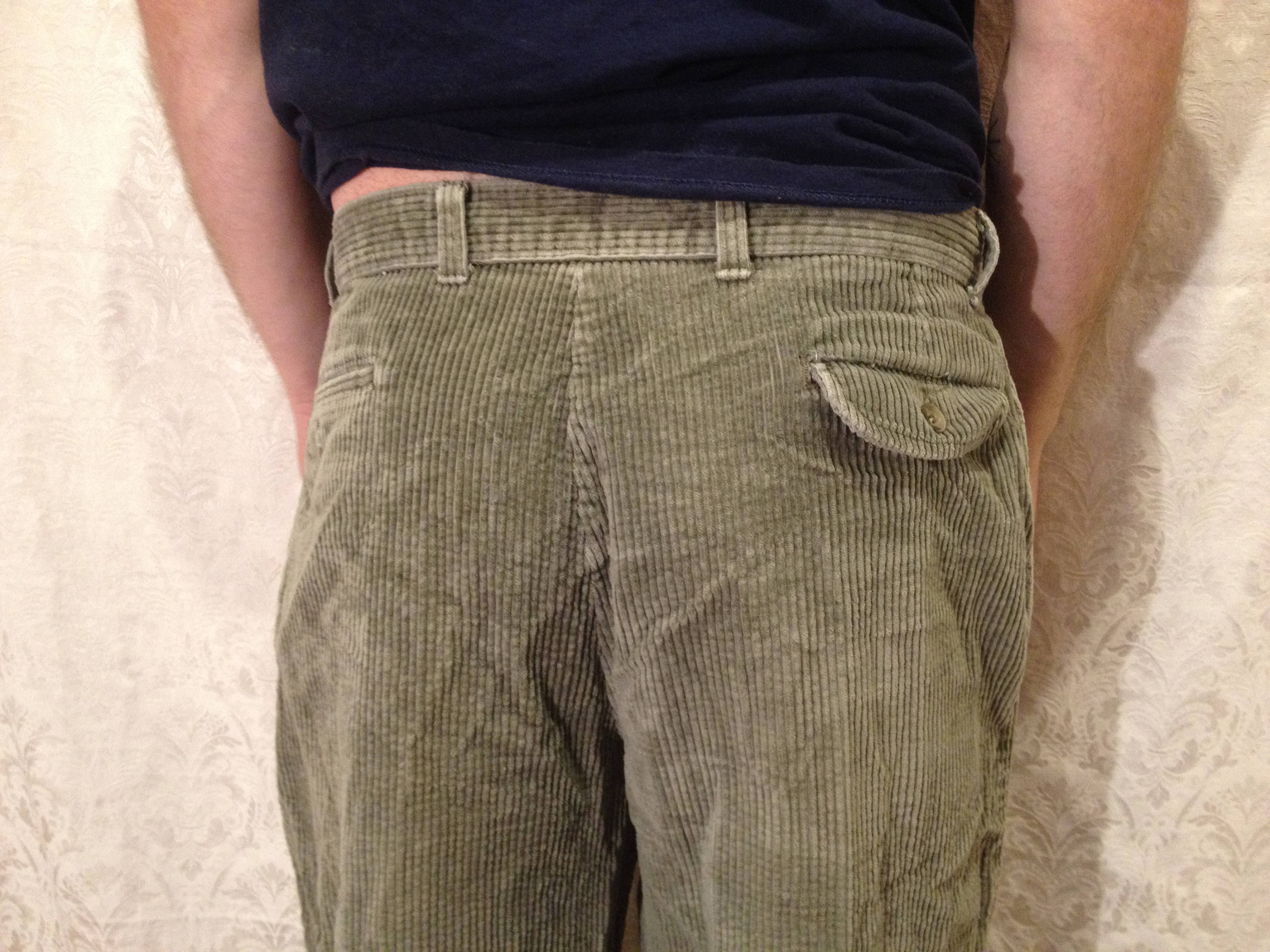 forest green corduroy pants