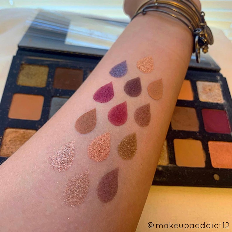 13 Section Makeup Swatch Stencil RAINDROP Etsy 13-section-makeup-swatch-stencil-raindrop-etsy