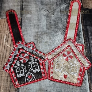Ginger bread house key fob