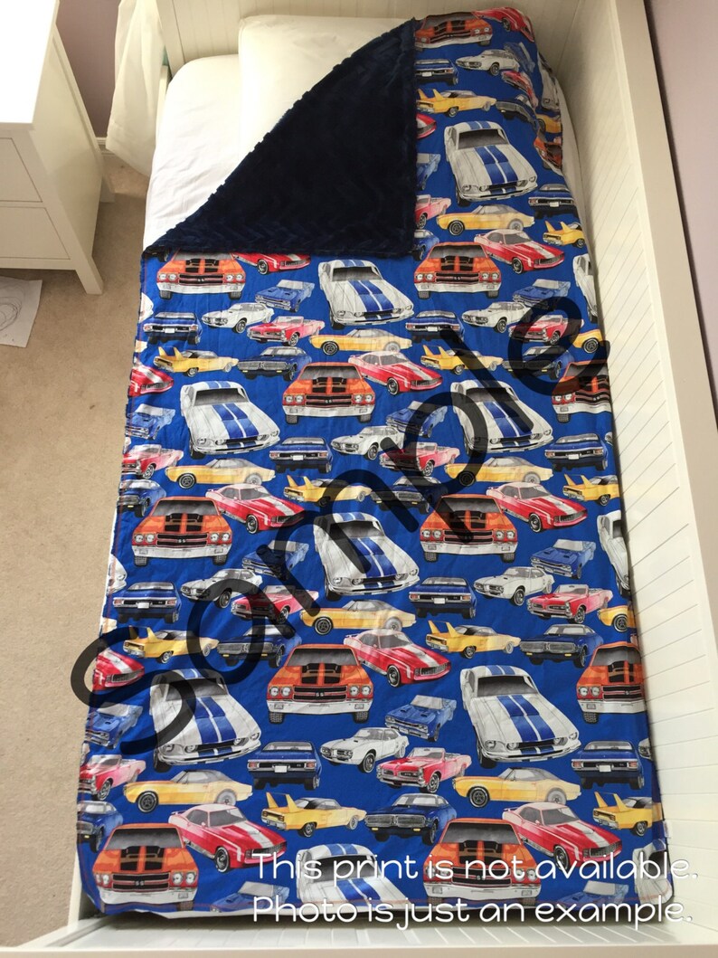 Twin-Size CottonMinky Blanket CUSTOM ORDER ONLY