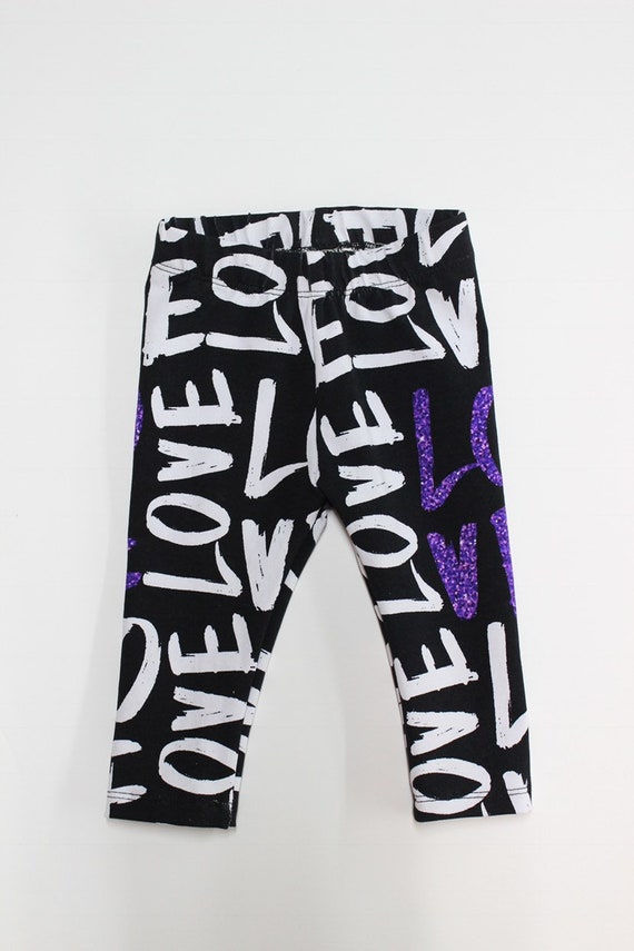 baby glitter leggings