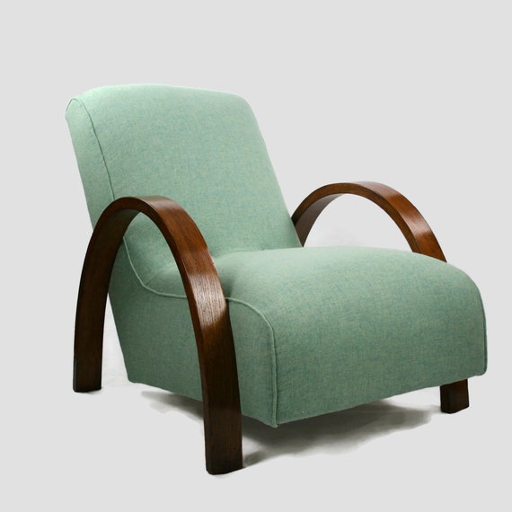 Sold Art Deco Modernist Oak Bentwood Armchair By Heals Of - Etsy