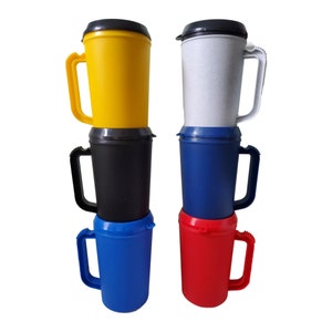 22 ounce double walled insulated mug HOT/COLD Drinks. American made