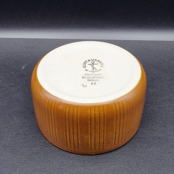 ヴィンテージ グスタフスベリ「エルドラド ブラン」ボウル