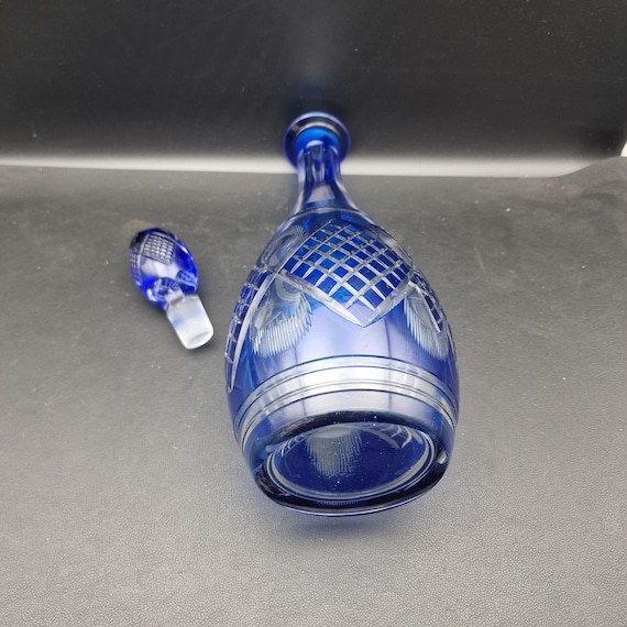 専用価格】チェコガラス ボヘミアン ガラス 香水瓶 3点セット czech-58