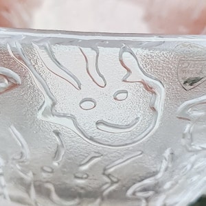 Martti Rytkönen for Orrefors - &quot;Happy&quot; bowl- Art Glass for Orrefors 1990s Sweden. Scandinavian modern Collectible