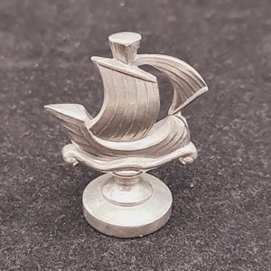 Art Deco wax seal stamp - Pewter- Sweden 1920:s