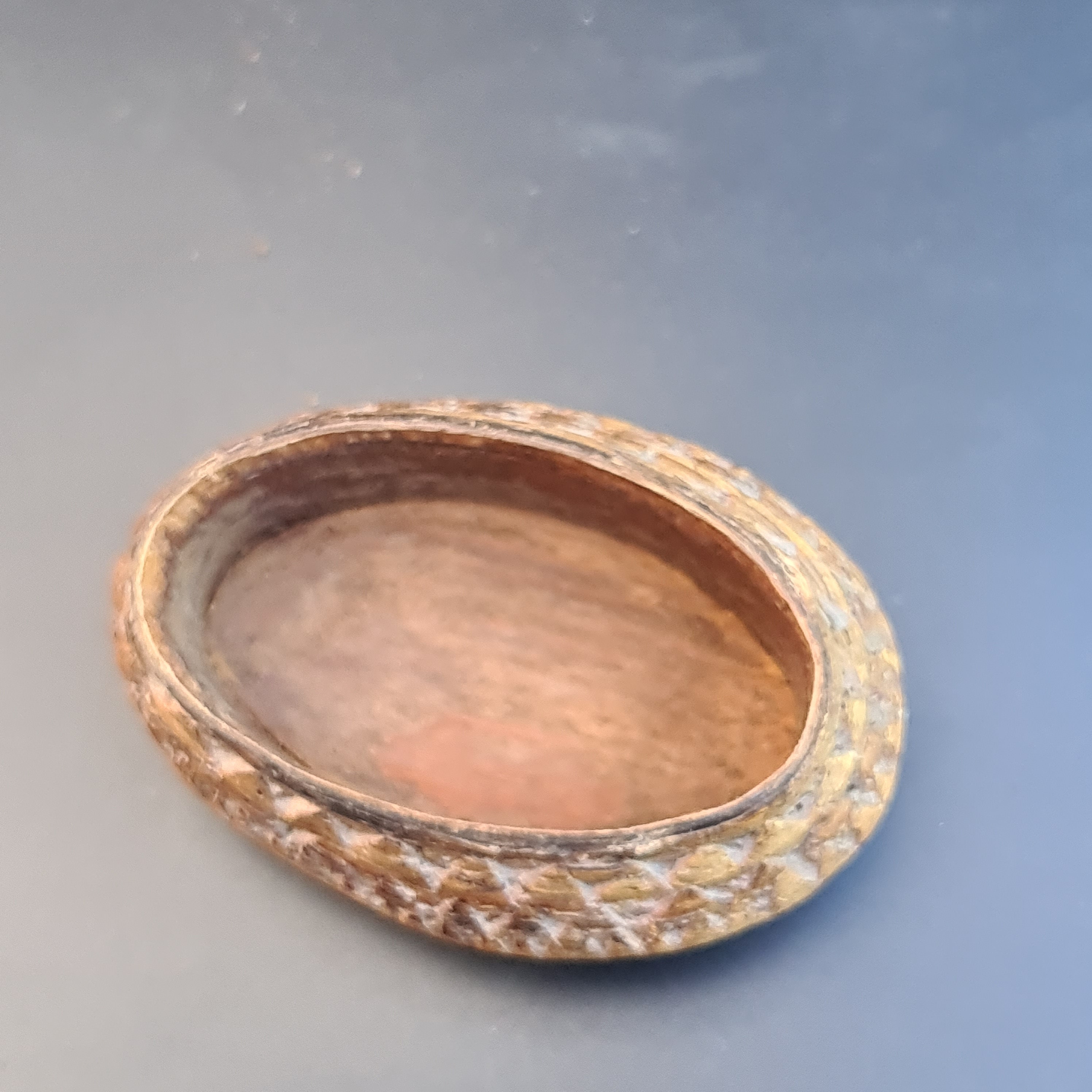 Antique birch bark snuff box folk art Sweden 1800s Etsy