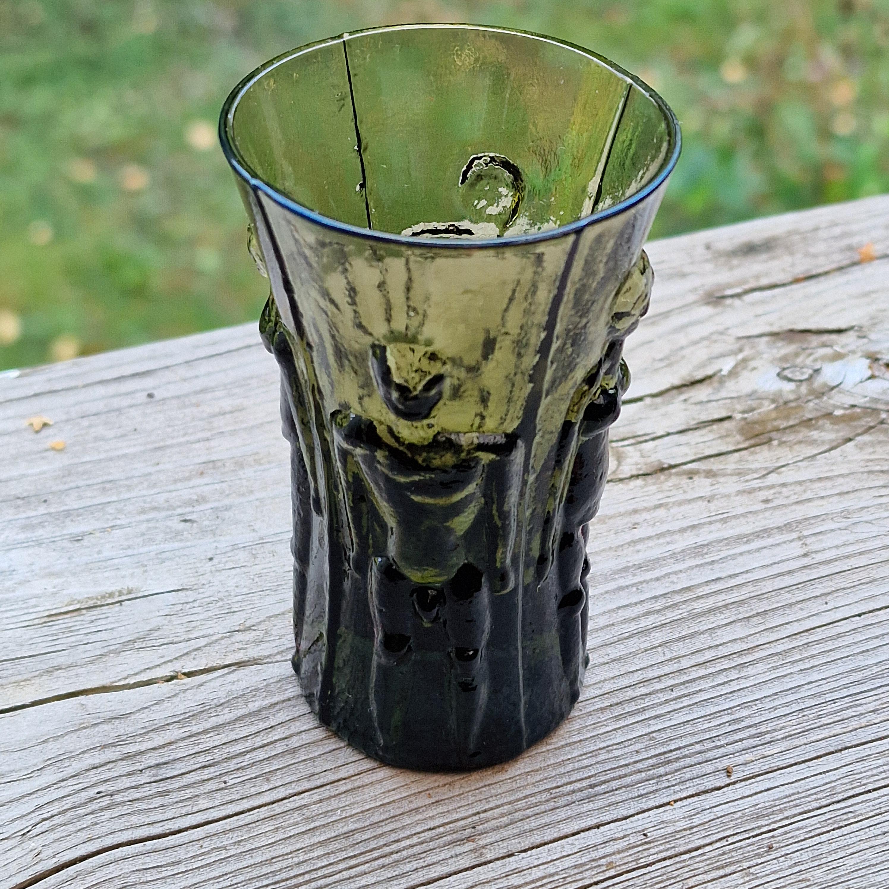Erik Hoglund for Kosta Boda - Shot Glass Adam and Eve - Very Rare