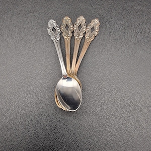 Vintage set of four Demitasse/Coffee spoons - Art Decó Sweden 1920/30s