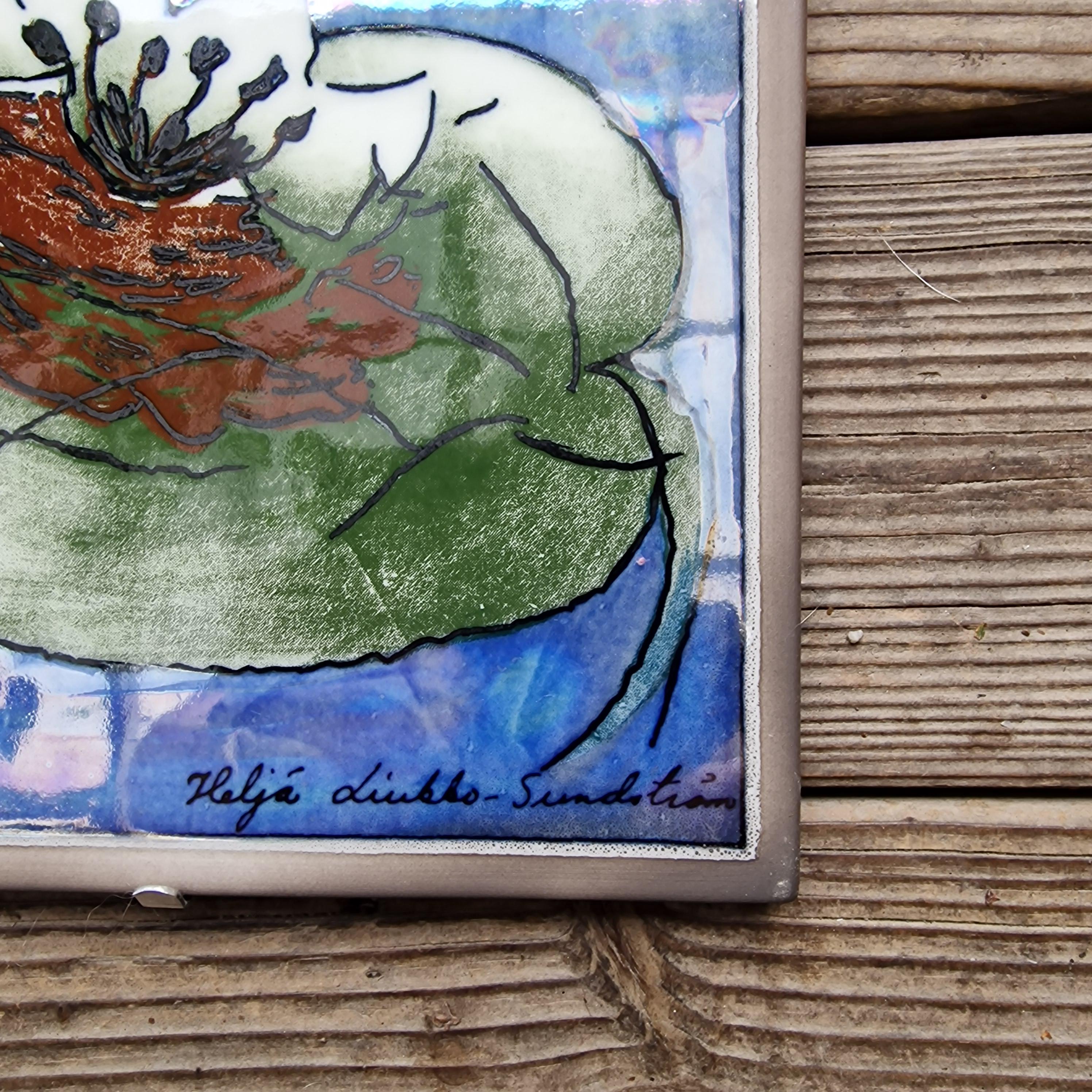 Arabia Finland Wall Plaque by Heljä Liukko-sundström – Ceramic Art