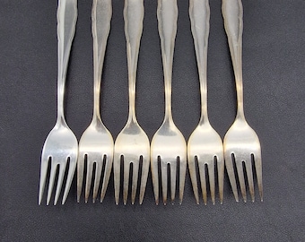Ménagère (24) - Couverts à poisson antiques anglais pour 6 personnes en