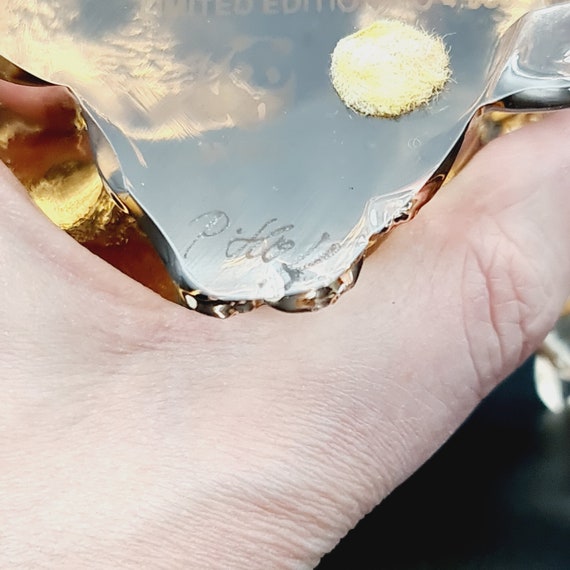 Paul Hoff- Kosta Boda WWF Limited Edition - Lynx Art Glass